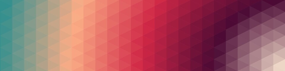 Obraz premium Rainbow Color Abstract trianglify Generative Art background illustration