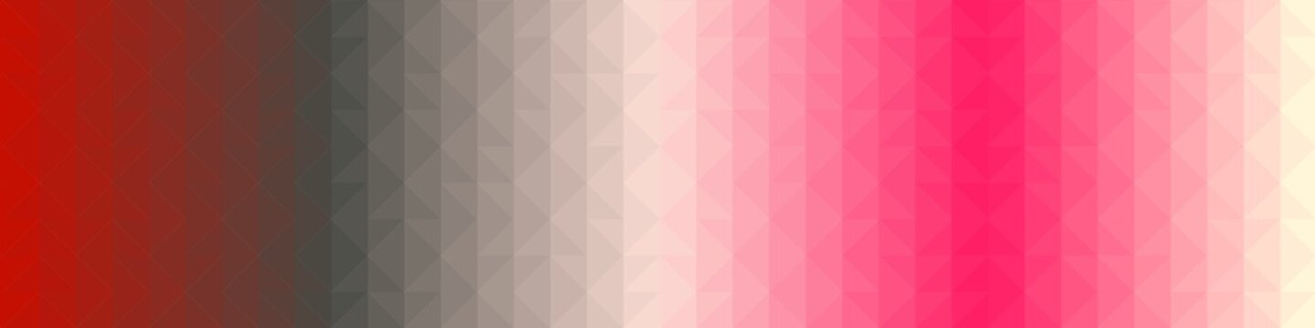 Rainbow Color Abstract trianglify Generative Art background illustration