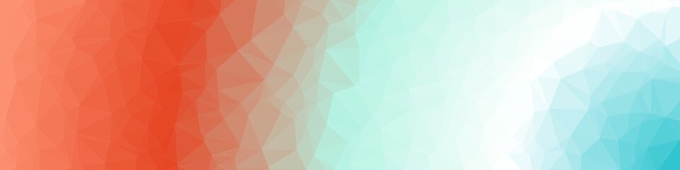 Rainbow Color Abstract trianglify Generative Art background illustration