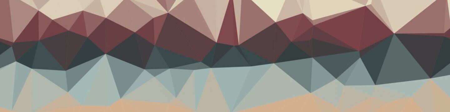 Rainbow Color Abstract trianglify Generative Art background illustration