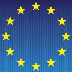 European flag.