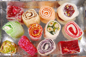 sweets traditional Turkish in gift box