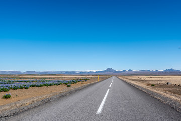 Droga asfaltowa, Islandia © Marcin Mularczyk