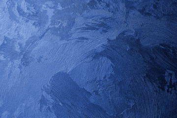 Texture of blue wall - obrazy, fototapety, plakaty