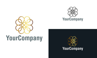 Creative ornament logo design template. Universal ornament vector logo. Creative vector emblem, for icon or design concept.