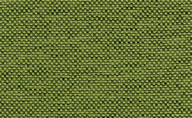 Closeup green,olive color fabric sample texture backdrop.Green Fabric strip line pattern design,upholstery,textile for decoration interior design or abstract background.
