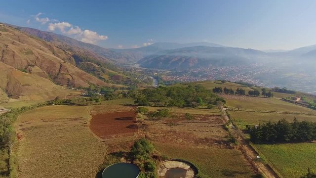 Sunrise at Bocono. Trujillo State, Venezuela