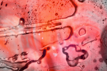 abstract art pink liquid background grunge color stain