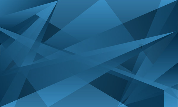 blue  triangle overlap abstract background