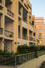 Sliema Malta, July 16 2019. Traditional Maltese architecture in Sliema Old Town in Malta, street with traditional balconies and old buildings in historical city of Malta.