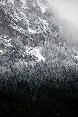 Wintertime is coming in Grindelwald, Switzerland
