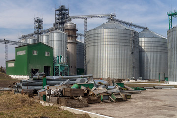 Obraz premium Granary specially equipped place for long-term storage of grain