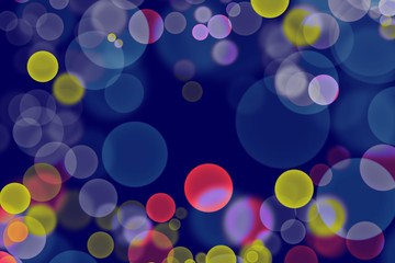 abstract background with circles