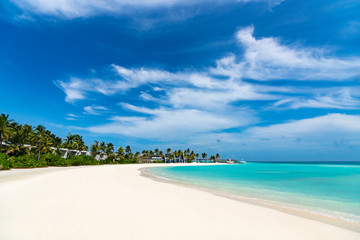 Perfect tropical island paradise beach