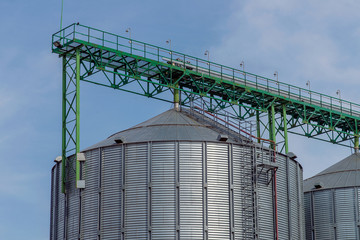Granary specially equipped place for long-term storage of grain