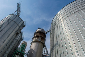 Granary specially equipped place for long-term storage of grain