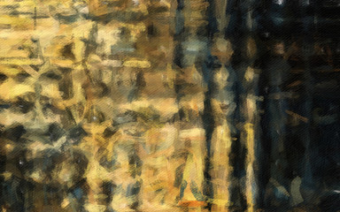 Surreal graphic fractal background. Creative design elements artwork. Digital modern art. Big size print pattern. Multicolored fantasy abstraction. Template for decor unusual production.