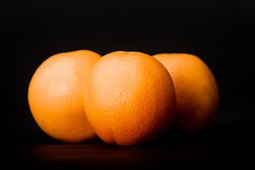 Tasty juicy oranges 