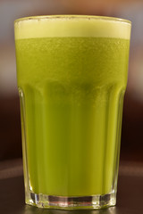 green juice isolated