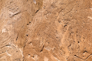 cement coated textured wall detail