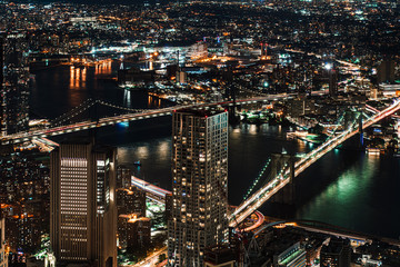 Obraz premium new york city at night