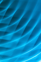 Abstract photography blue white lines