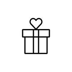 Gift icon for web and mobile