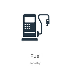 Fuel icon vector. Trendy flat fuel icon from industry collection isolated on white background. Vector illustration can be used for web and mobile graphic design, logo, eps10