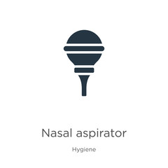 Nasal aspirator icon vector. Trendy flat nasal aspirator icon from hygiene collection isolated on white background. Vector illustration can be used for web and mobile graphic design, logo, eps10