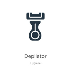 Depilator icon vector. Trendy flat depilator icon from hygiene collection isolated on white background. Vector illustration can be used for web and mobile graphic design, logo, eps10