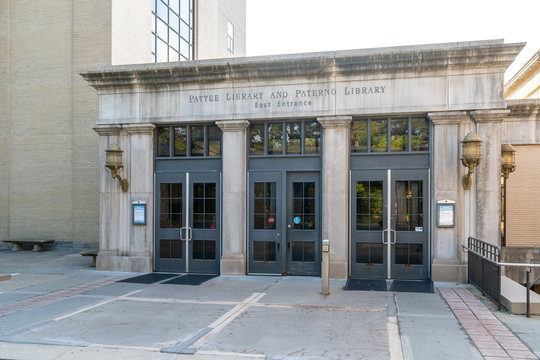 Pattee Library and Paterno Library at Penn State University