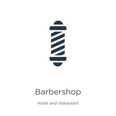 Barbershop icon vector. Trendy flat barbershop icon from hotel and restaurant collection isolated on white background. Vector illustration can be used for web and mobile graphic design, logo, eps10