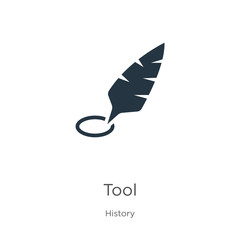 Tool icon vector. Trendy flat tool icon from history collection isolated on white background. Vector illustration can be used for web and mobile graphic design, logo, eps10