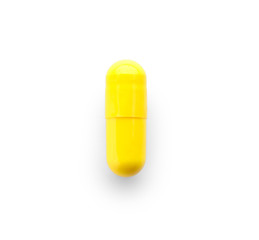 Color pill on white background