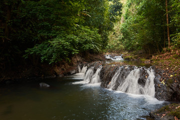 San Pedrillo Waterfall in Corcovado National Park, Costa Rica