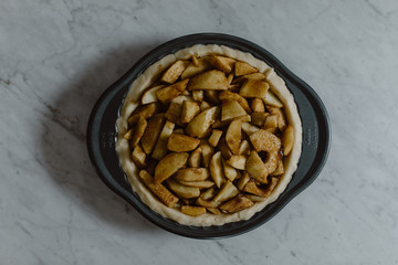 baking apple pie