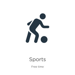 Sports icon vector. Trendy flat sports icon from hobbies collection isolated on white background. Vector illustration can be used for web and mobile graphic design, logo, eps10