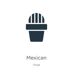 Mexican icon vector. Trendy flat mexican icon from food collection isolated on white background. Vector illustration can be used for web and mobile graphic design, logo, eps10