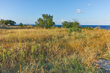 Sunset Landscape of the coastline of Chernomorets, Bulgaria