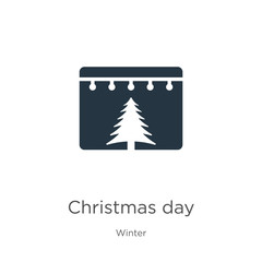 Christmas day icon vector. Trendy flat christmas day icon from winter collection isolated on white background. Vector illustration can be used for web and mobile graphic design, logo, eps10
