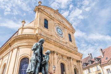 Temple d'Yverdon les Bains en Suisse