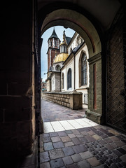 Fototapeta na wymiar Wawel Cathedral, Krakow, Poland