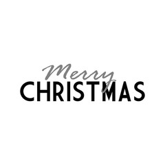Merry christmas vector text. Lettering Xmas design. Typography for Holiday Greeting banner or card.