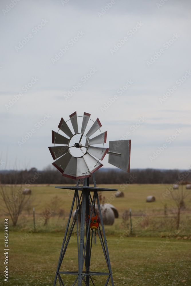 Wall mural Windmill