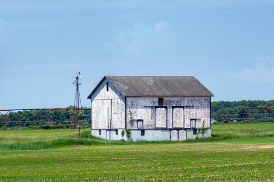 Old White Barn