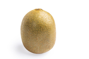 Isolated Kiwi On A White Background. Clipping fruit