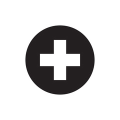 first aid box icon logo collection