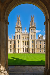 The All Souls College at the University of Oxford