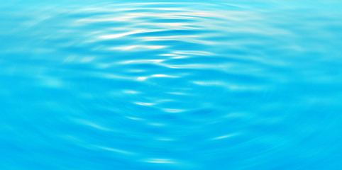 Blue blurred abstract background of water
