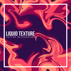 Abstract Liquid Texture Vector Background